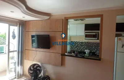 Apartamento para venda em são josé dos campos, bosque dos eucaliptos, 2 dormitórios, 1 suíte, 1 banheiro, 1 vaga