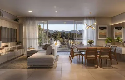 Apartamento com 3 dormitórios à venda, 158 m² por r$ 2.031.500,00 - cacupé - florianópolis/sc