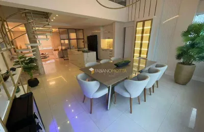 Cobertura com 4 dormitórios à venda, 225 m² por r$ 4.450.000 - centro - balneário camboriú/sc