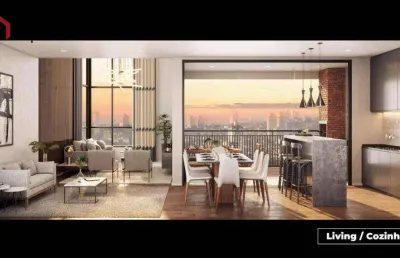 Apartamento  edifício open view com 3 dormitórios à venda, 130 m² por r$ 1.808.500 - jardim aquarius - são josé dos campos/sp