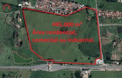 Área à venda, 495000 m² por r$ 42.075.000,00 - jardim padre rodolfo - pindamonhangaba/sp