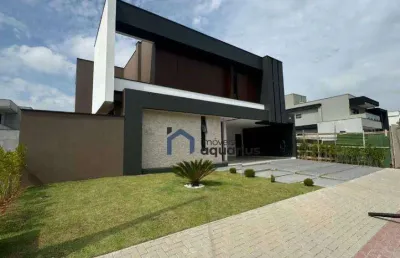 Sobrado com 4 dormitórios à venda, 346 m² por r$ 3.500.000,00 - condomínio vivant - são josé dos campos/sp