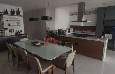Casa com 5 dormitórios à venda, 380 m² por r$ 4.496.000,00 - condomínio reserva do paratehy - são josé dos campos/sp