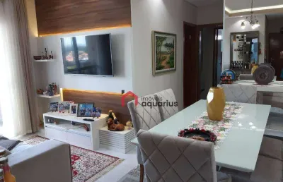 Apartamento no condominio terraço parque, com 2 dormitórios à venda, 63 m² por r$ 659.600 - parque industrial - são josé dos campos/sp