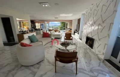 Casa com 5 dormitórios à venda, 760 m² por r$ 4.498.000,00 - condomínio residencial jaguary - são josé dos campos/sp
