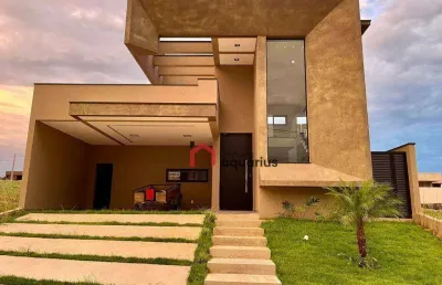 Casa com 3 dormitórios à venda, 180 m² por r$ 1.330.000,00 - condomínio residencial santa mônica - caçapava/sp