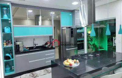 Casa com 3 dormitórios à venda, 210 m² por r$ 1.050.000,00 - condomínio residencial tecoara - taubaté/sp