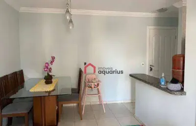 Apartamento residencial mediterrâneo com 2 dormitórios à venda, 56 m² por r$ 426.000 - parque industrial - são josé dos campos/sp