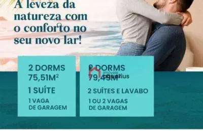 Apartamento com 2 dormitórios à venda, 75 m² por r$ 465.000,00 - jardim das nações - taubaté/sp