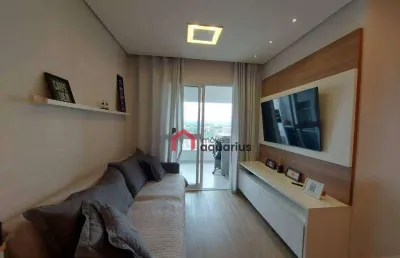 Lindíssimo apartamento com 2 dormitórios à venda, 69 m² por r$ 660.000 - jardim das indústrias - são josé dos campos/sp