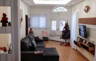 Sobrado com 3 dormitórios à venda, 311 m² por r$ 1.480.000,00 - condomínio residencial mantiqueira - são josé dos campos/sp