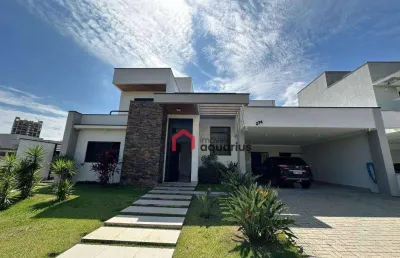 Sobrado à venda, 350 m² por r$ 2.650.000,00 - condomínio loteamento reserva da barra - são josé dos campos/sp