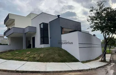 Casa com 3 dormitórios à venda, 167 m² por r$ 1.200.000 - condomínio terras do vale - caçapava/sp