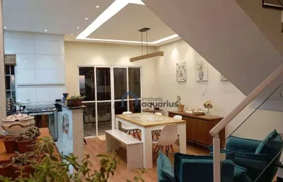 Casa com 3 dormitórios à venda, 239 m² por r$ 690.000,00 - jardim terras de santa helena - jacareí/sp