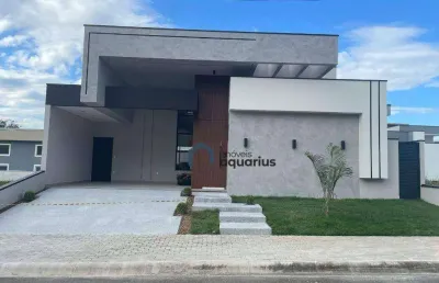 Casa com 3 dormitórios à venda, 133 m² por r$ 1.150.000,00 - condomínio residencial malibu - caçapava/sp