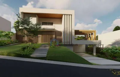 Sobrado com 4 dormitórios à venda, 500 m² por r$ 3.187.000 - condomínio residencial colinas do paratehy - são josé dos campos/sp