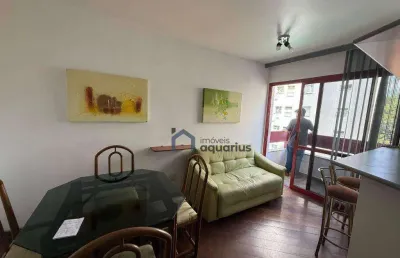 Apartamento duplex com 1 dormitório à venda, 50 m² por r$ 400.000,00 - vila adyana - são josé dos campos/sp