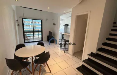 Apartamento com 1 dormitório para alugar, 67 m² - jardim aquarius - são josé dos campos/sp