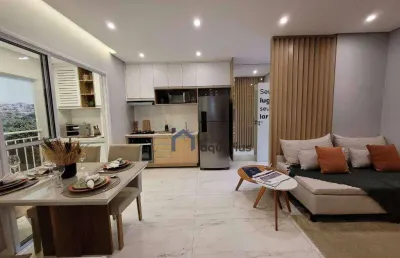 Apartamento com 2 dormitórios à venda, 58 m² por r$ 357.421,28 - jardim ismênia - são josé dos campos/sp