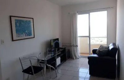 Apartamento com 1 dormitório para alugar, 55 m² - centro - são josé dos campos/sp