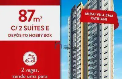 Apartamento com 2 dormitórios à venda, 87 m² por r$ 1.277.000,00 - vila ema - são josé dos campos/sp