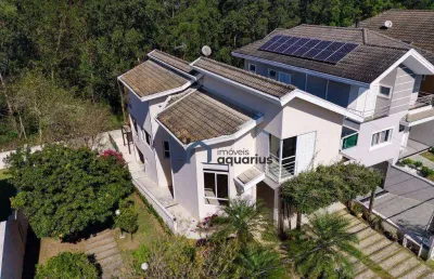 Sobrado com 3 dormitórios, 288 m² - venda por r$ 1.890.000,00 ou aluguel por r$ 9.855,00/mês - floradas da serra residencial - são josé dos campos/sp