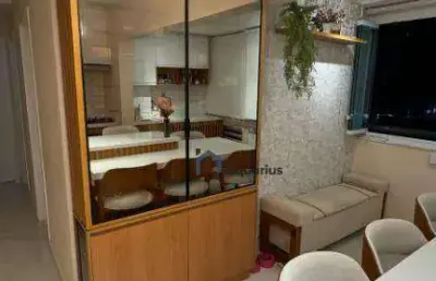 Apartamento no edificio maranata com 3 dormitórios à venda, 70 m² por r$ 800.000 - parque industrial - são josé dos campos/sp
