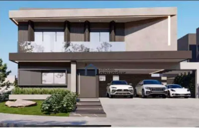 Sobrado com 4 dormitórios à venda, 530 m² por r$ 5.300.000 - condomínio reserva do paratehy - são josé dos campos/sp