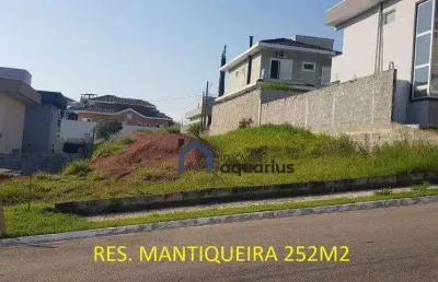 Terreno à venda, 252 m² por r$ 310.000,00 - condomínio residencial mantiqueira - são josé dos campos/sp
