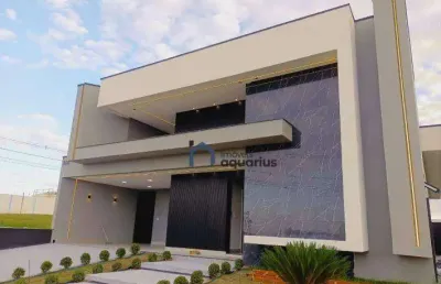 Casa com 3 dormitórios à venda, 224 m² por r$ 1.530.000,00 - condomínio santa mônica - caçapava/sp