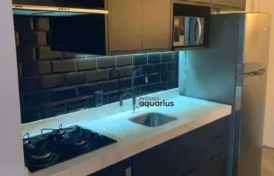 Apartamento no edificio moriah com 1 dormitório à venda, 50 m² por r$ 820.000 - jardim aquarius - são josé dos campos/sp