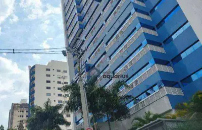 Sala para alugar, 37 m² por r$ 2.660,00/mês - jardim aquarius - são josé dos campos/sp