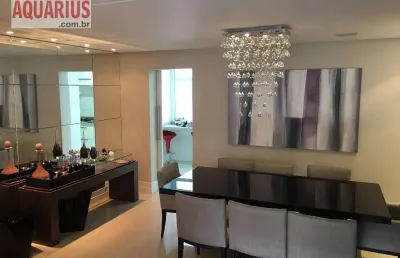 Cobertura com 4 dormitórios à venda, 254 m² por r$ 2.590.000,00 - jardim aquarius - são josé dos campos/sp