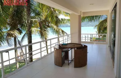 Casa com 4 dormitórios à venda, 325 m² por r$ 6.500.000,00 - praia do sapê - ubatuba/sp