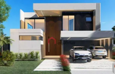 Casa nova no jardim do golfe 4 suítes, 430m² a.c., 638m² a.t. r$ 4 m.