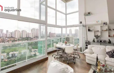 Apartamento duplex com 2 dormitórios à venda, 130 m² por r$ 1.800.000,00 - vila ema - são josé dos campos/sp