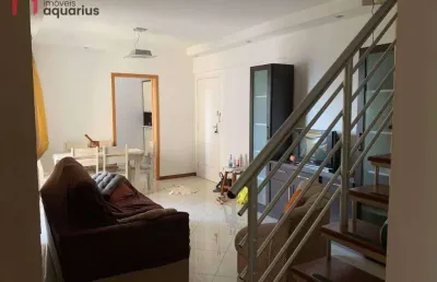 Cobertura no edificio carolina com 4 dormitórios à venda, 150 m² por r$ 1.059.000 - jardim satélite - são josé dos campos/sp