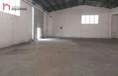Galpão para alugar, 500 m² por r$ 15.553,00/mês - jardim satélite - são josé dos campos/sp