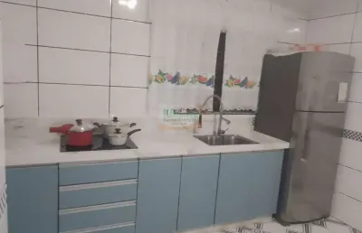 Lindo sobrado com 2 dorm | churrasqueira | 1 vaga grande - 120 mts - a venda - jd. do mirante - santo andré/sp