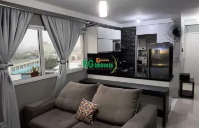 Lindo apartamento 2 dormitórios | sacada - 52 mts - a venda por r$ 342.000,00 - santa terezinha - santo andré/sp.