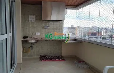 Lindo apartamento | 3 suítes planejadas | sacada | terraço gourmet envidraçada | depósito | 3 vagas cobertas - 119 mts - venda - casa branca - santo andré/sp.