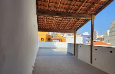 Cobertura c/ elevador vista maravilhosa | nova | 3 dorm | suíte  | 2 vagas - a 5 min. shopping abc - 135,70 mts - a venda - vila valparaiso - santo andre/sp