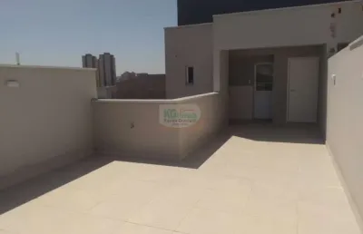 Linda cobertura c/ elevador | 2 dorm | suíte | sacada | 1 vaga de garagem - 99 mts - a 3 min. atrium shopping - a venda - r$ 499.000,00 - vila américa - santo andré/sp.