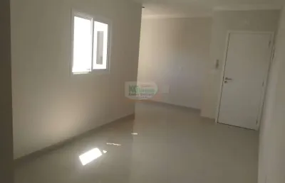Apartamento novo c/ elevador | 2 dorm | suíte | varanda | quintal | 1 vaga - 65 mts - a 3 min. atrium shopping - a venda - r$ 384.000,00 - vila américa - santo andré/sp.