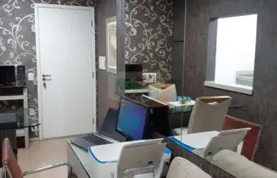 Lindo apartamento totalmente mobiliado e decorado | 1 suíte | escritório | elevador e lazer| 1 vaga - 44 mts - venda - r$ 396.000,00 - casa branca - santo andré/sp.