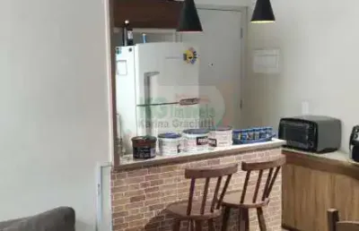 Lindo apartamento a venda por r$310.000,00 | 2 dormi | mobiliado | lazer completo | 1 vaga | vila valparaíso, santo andré/sp