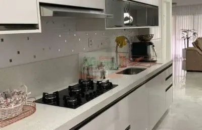 Lindo apartamento planejado | 3 suítes | sala 3 ambientes | wc empregado | 2 vagas - lazer e elevador - 112 mts - a venda - r$ 1.448.000,00 - bairro jardim - santo andré/sp.