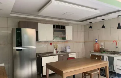 Lindo sobrado à venda por r$837.400,00  | 3 dormitórios sendo 2 suítes | 210m² | 2 vagas de garagem | vila homero thon - santo andré / sp