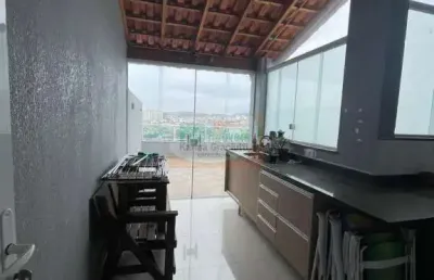 Linda cobertura a venda por r$435.000,00  | 2 dormitórios |  90m²  | 1 vaga garagem | vila vitória - santo andré / sp