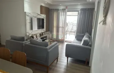 Lindo apartamento a venda por r$1.378.000,00  |  3 dormitórios sendo 3 suítes |  108m²  | 2 vagas de garagem | vila gilda  - santo andré / sp
